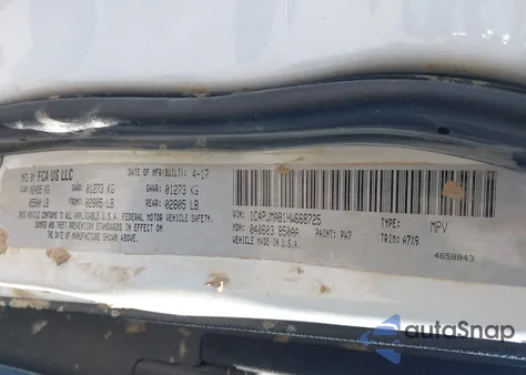 2017 Jeep Cherokee Sport 4X4 from USA, damaged, VIN 1C4PJMAB1HW668725